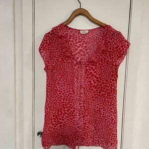 LA intimates hearts print lingerie